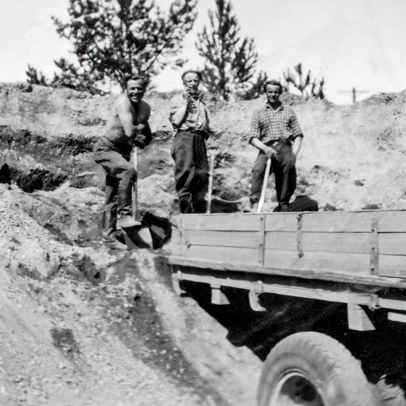 Laakkolan soramontulla 